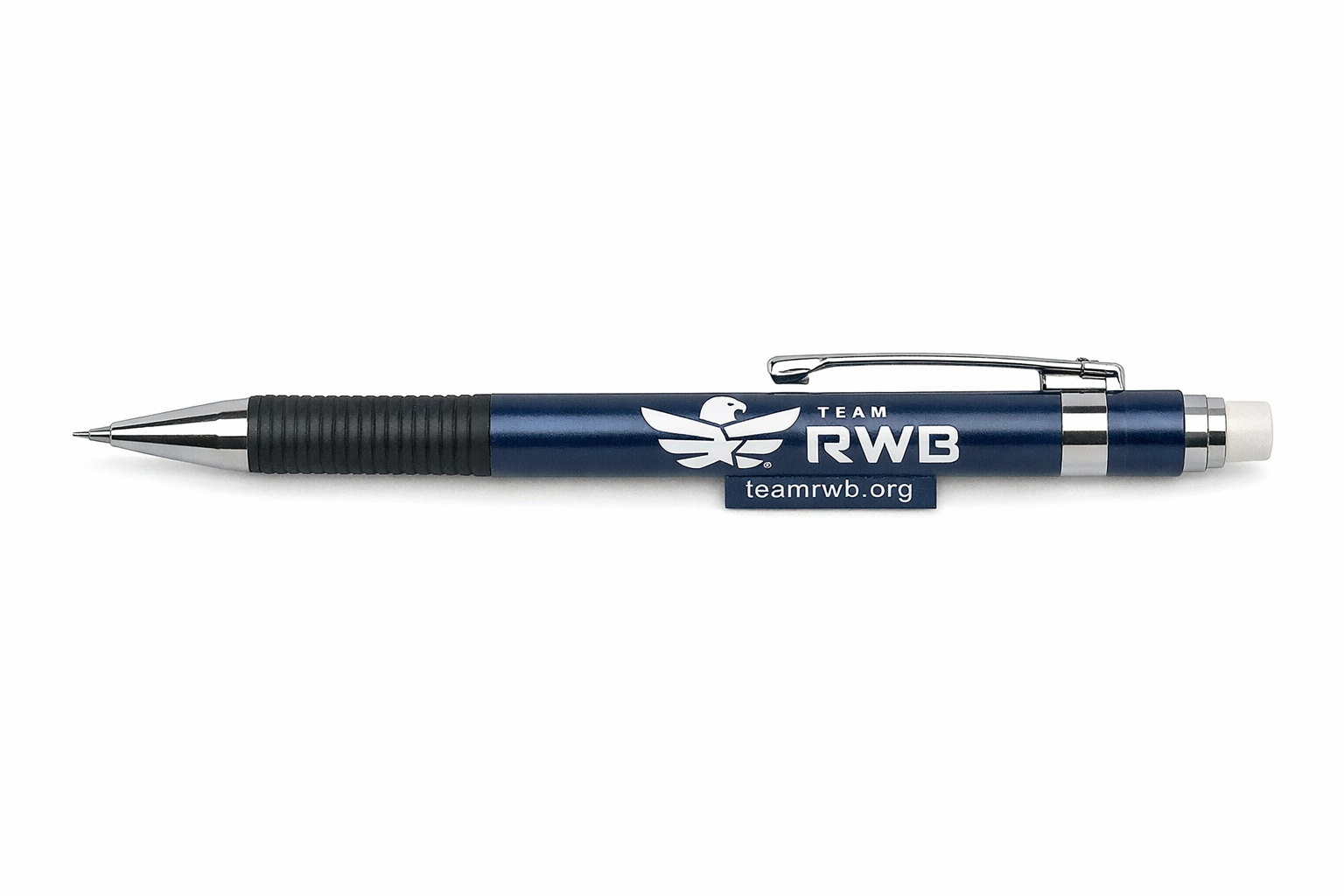 Team RWB Mechanical Pencil in navy – Eagle logo imprint, 0.5mm
