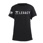 Team RWB 15th Anniversary Legacy T-Shirt – front product view showing anniversary Eagle graphic on black tee