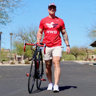 Not very often in life do 2 classics join forces...Today is that day!  The original Team RWB 'Eagle' matched perfectly with the nostalgic stylings of an authentic Nike cotton tee.  This is an easy, everyday T-shirt with limitless options; dressed up, dressed down, or layered to serve multiple looks! A pair of joggers and sneakers is the easiest way to go all casual. Crafted with pure cotton fabric, this t-shirt delivers a soft, comfy, and breathable feel in a regular fit design