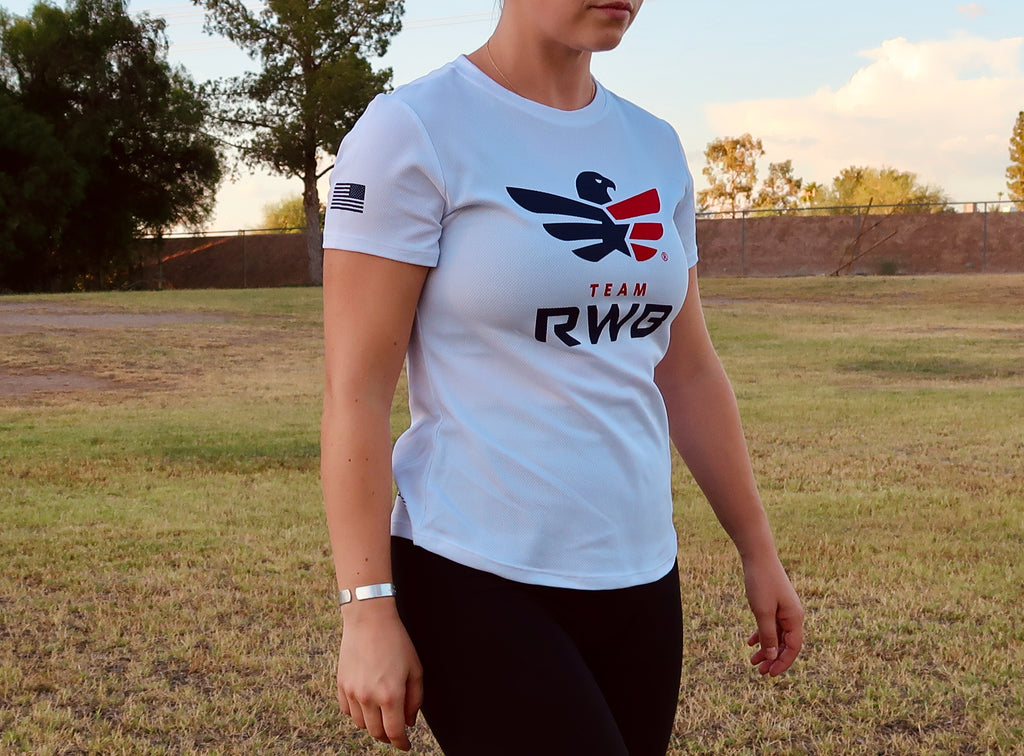 Made in the USA by a veteran-owned business Our timeless and classic shirt, printed on an 'Old-Glory White' moisture-wicking performance tee and produced by our friends at Authentically American.  - 100% Microfiber Polyester - COMFORT AND SWEAT-WICKING POWER! - This item has been verified to fit like our Red Performance Shirts, please reach out if you have any questions prior to ordering