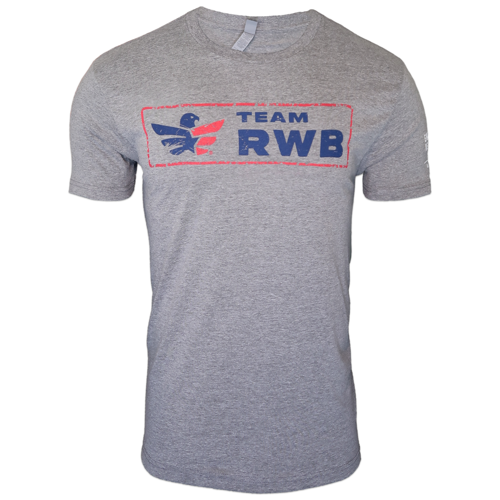 We have designed and polled our various designs within our community to achieve a true level of ‘Monday-Friday, grab something out of the closet to tackle some errands’ type of Team RWB gear  While our performance shirts have their place at events or in the gym, one request that has been popping up more and more is for a “premium/casual Team RWB” shirt! Our smooth t-shirt drapes the body perfectly while utilizing true tri-blend stretch and recovery to move with you throughout the day