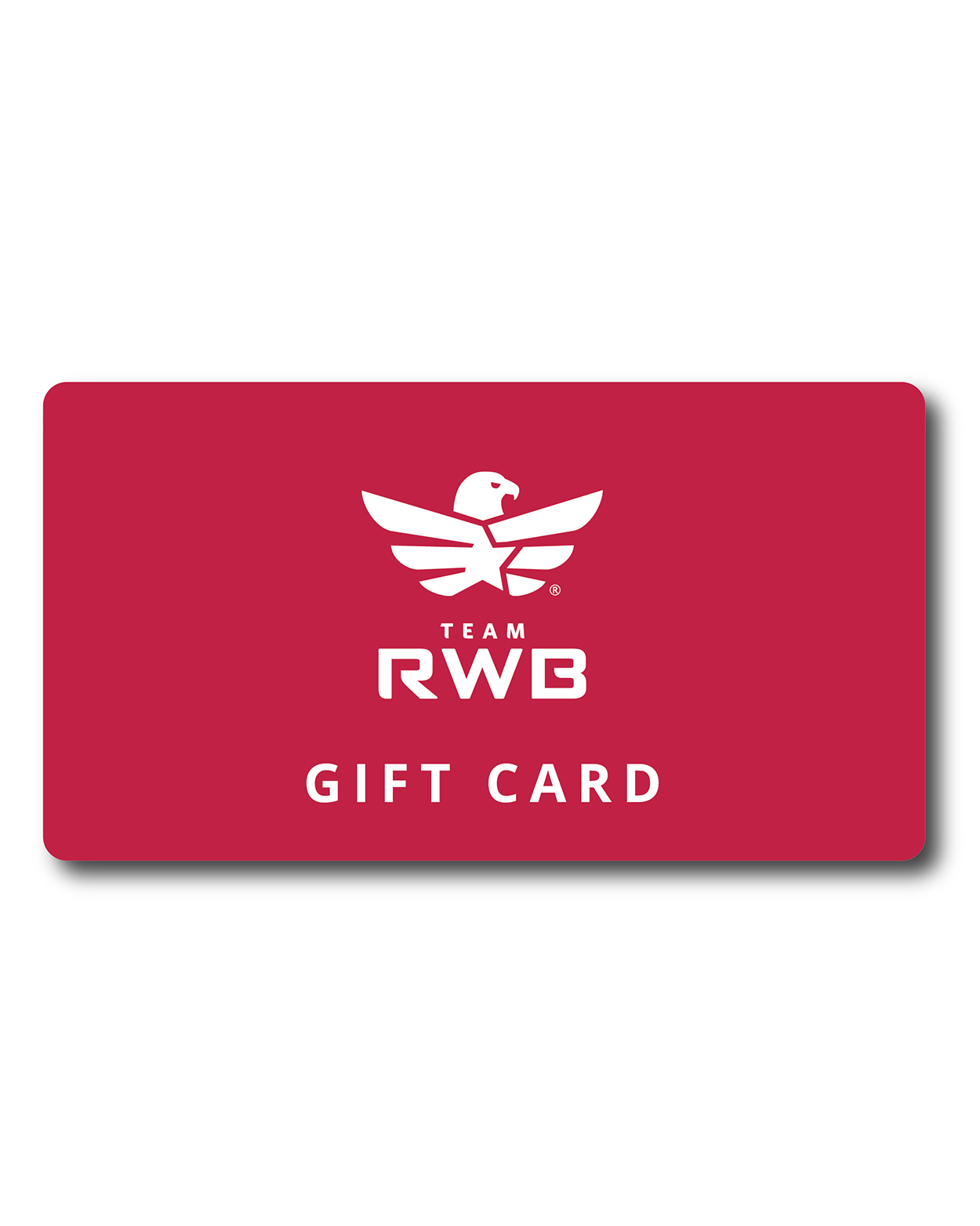 Do you have a person in your life that's hard to shop for? Are you always second-guessing your gifts? If you truly love the people in your life, you'll buy them Team RWB gear - or this gift card! Team RWB swag fits every occasion and will make even the pickiest loved ones happy. 