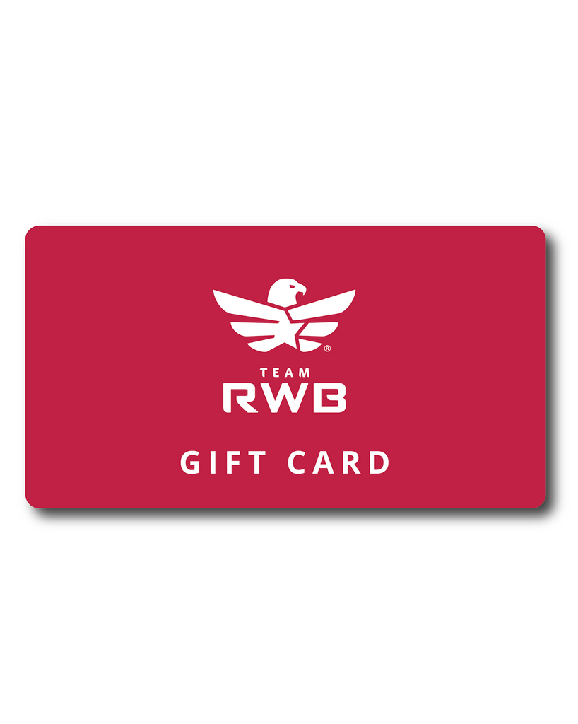 Do you have a person in your life that's hard to shop for? Are you always second-guessing your gifts? If you truly love the people in your life, you'll buy them Team RWB gear - or this gift card! Team RWB swag fits every occasion and will make even the pickiest loved ones happy. 