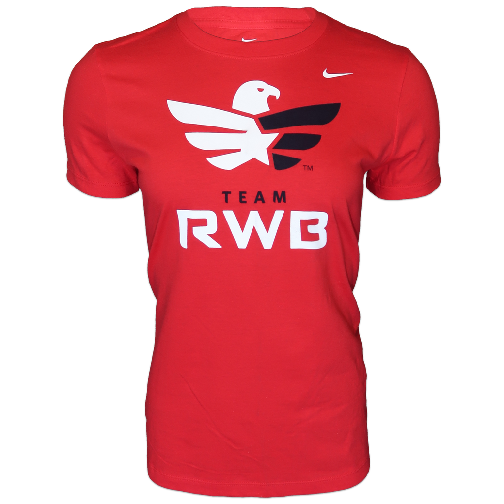 Not very often in life do 2 classics join forces...Today is that day! The original Team RWB 'Eagle' matched perfectly with the nostalgic stylings of an authentic Nike cotton tee. This is an easy, everyday T-shirt with limitless options; dressed up, dressed down, or layered to serve multiple looks! A pair of jean shorts and flip-flops are the easiest way to go all casual. Crafted with pure cotton fabric, this t-shirt delivers a soft, comfy, and breathable feel in a regular fit design